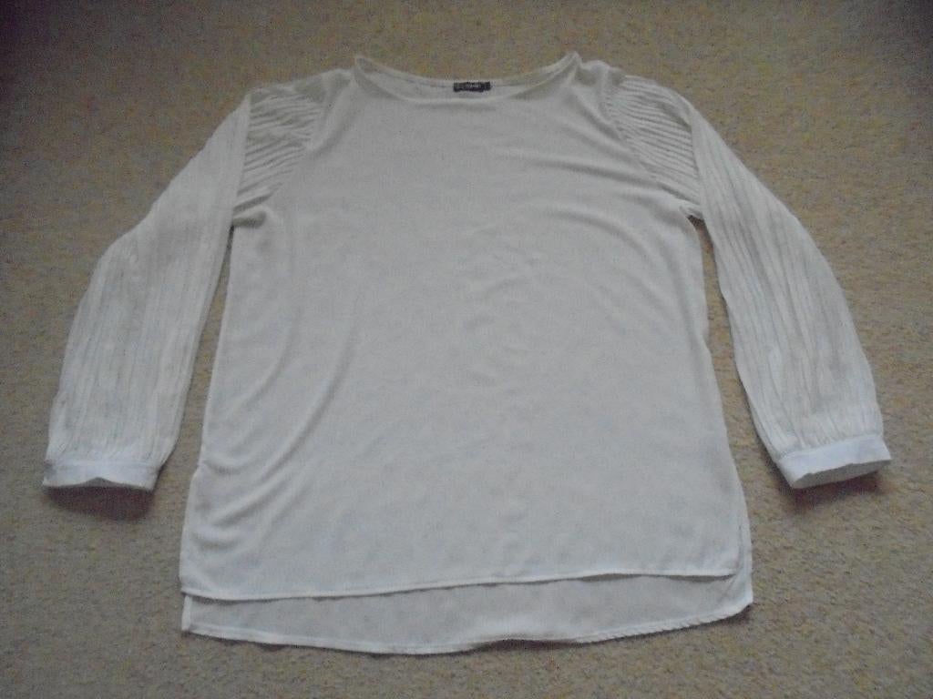 Wit shirt ESSENTIALS, Wit, Maat 46/48 (XL) of groter, Ophalen of Verzenden, Zo goed als nieuw