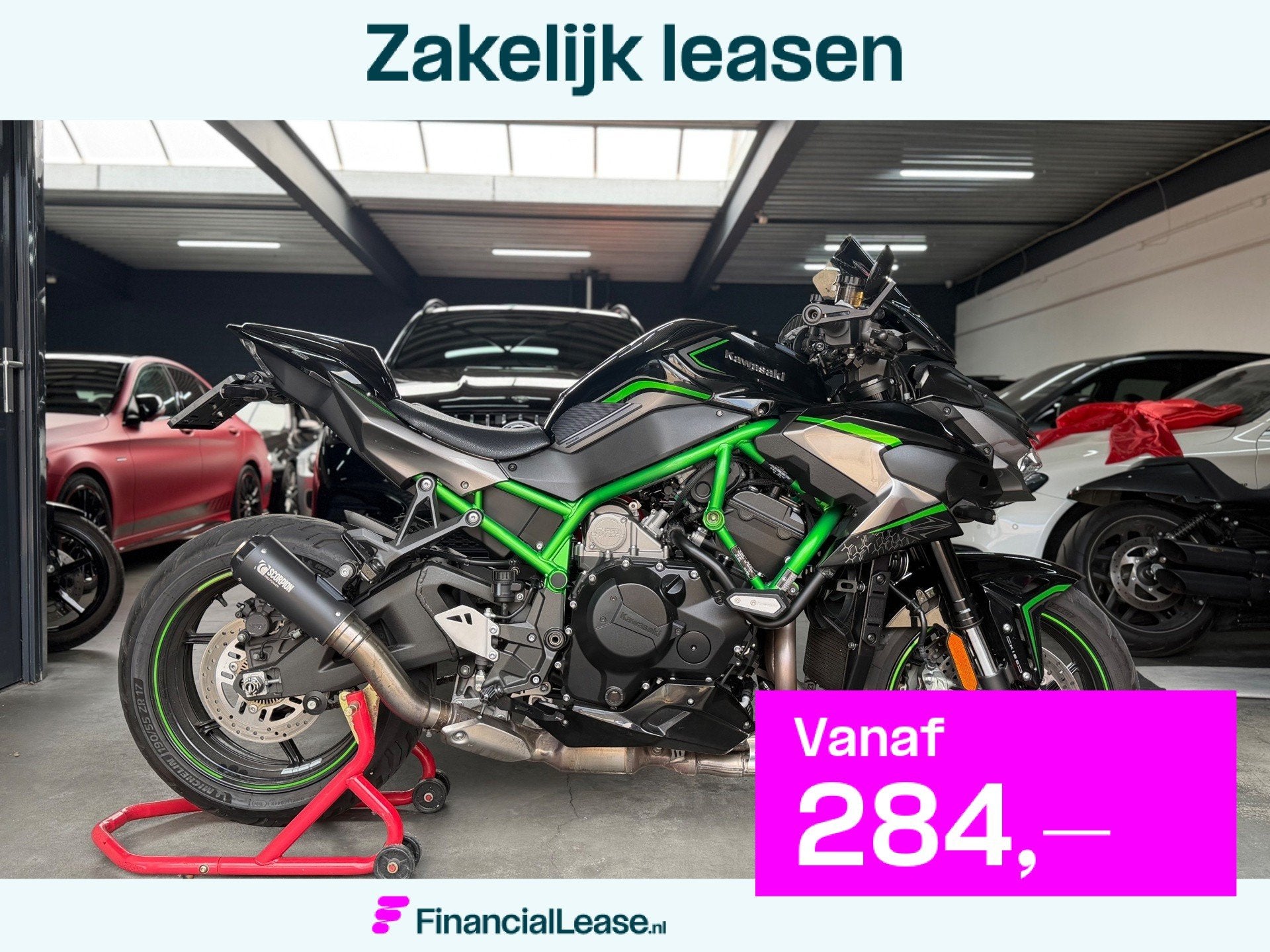 Kawasaki Tour Z H2 SUPERCHARGED|SCORPION|TOP STAAT|ZH2|, Bedrijf, Meer dan 35 kW, Toermotor, LED Verlichting