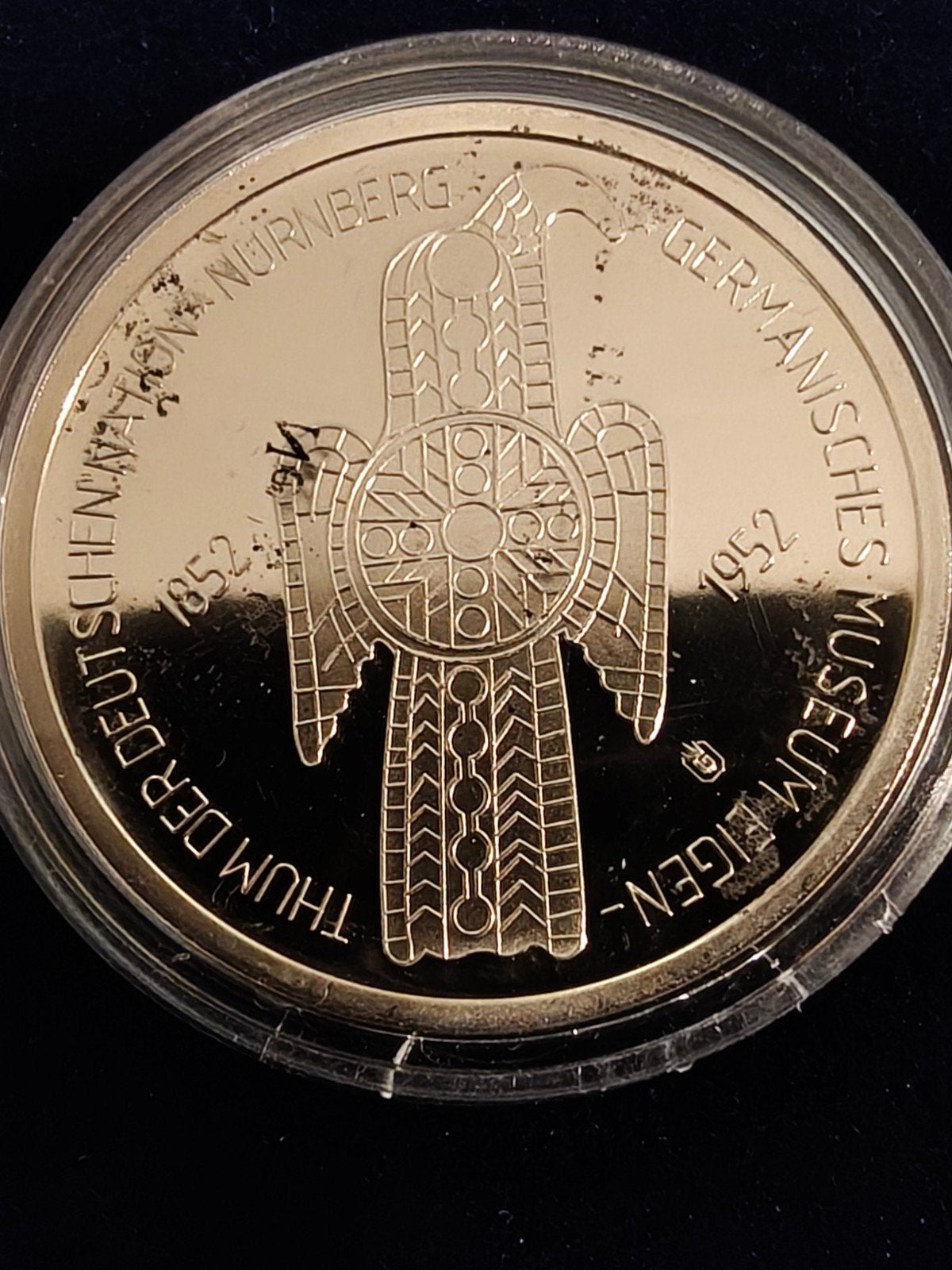5 Duitse Mark 1952 - Germanisches Museum Nürnberg, Verzenden, Duitsland, Losse munt, Zilver