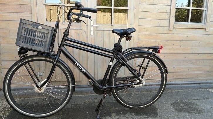 Bimas transportfiets met krat, Versnellingen, Trommelrem, Ophalen, Overige merken