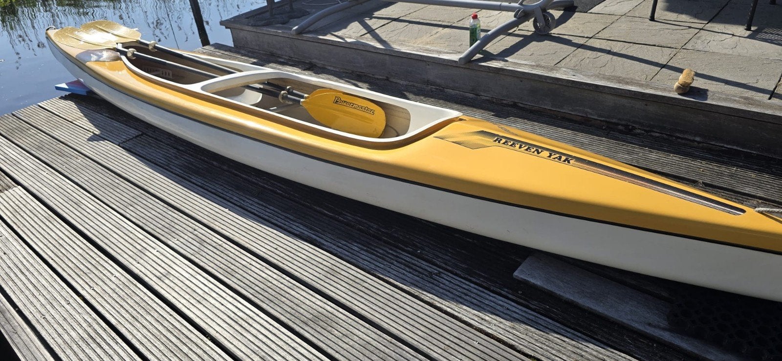 Duo kano, Watersport en Boten, Kano's, Ophalen, Gebruikt, Canadese kano of Open kano, Met peddels
