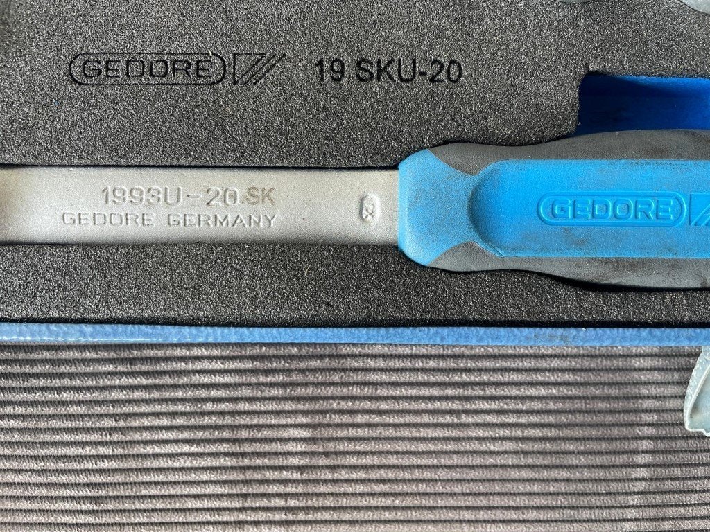 Gedore 19 SKU-20, Dopsleutelset 1/2", 14-dlg - 2521563, Gebruikt, /, /, Ophalen of Verzenden