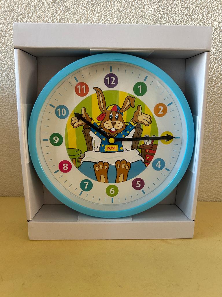 wandklok met Koos Konijn van Roompot, Ophalen of Verzenden, Nieuw, Wanddecoratie