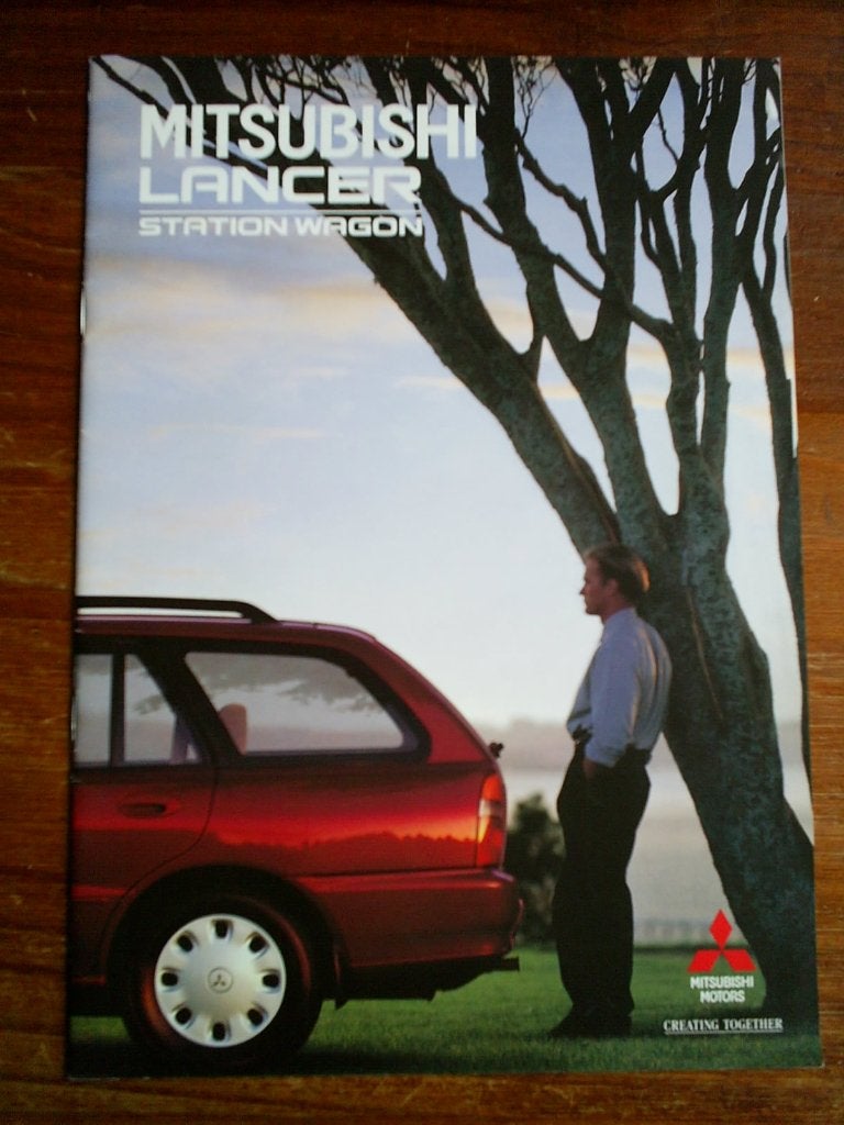 Mitsubishi Lancer Station Wagon febr. 1996 22 pag., Verzenden, Zo goed als nieuw, Mitsubishi
