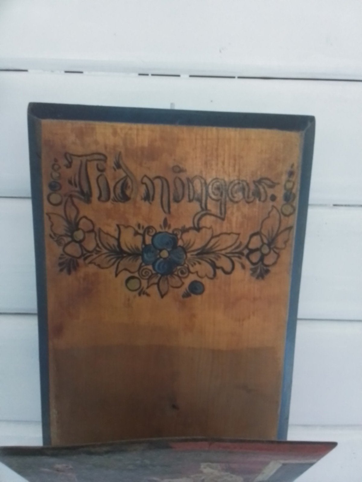 Kranten en  tijdschriften houder, Ophalen