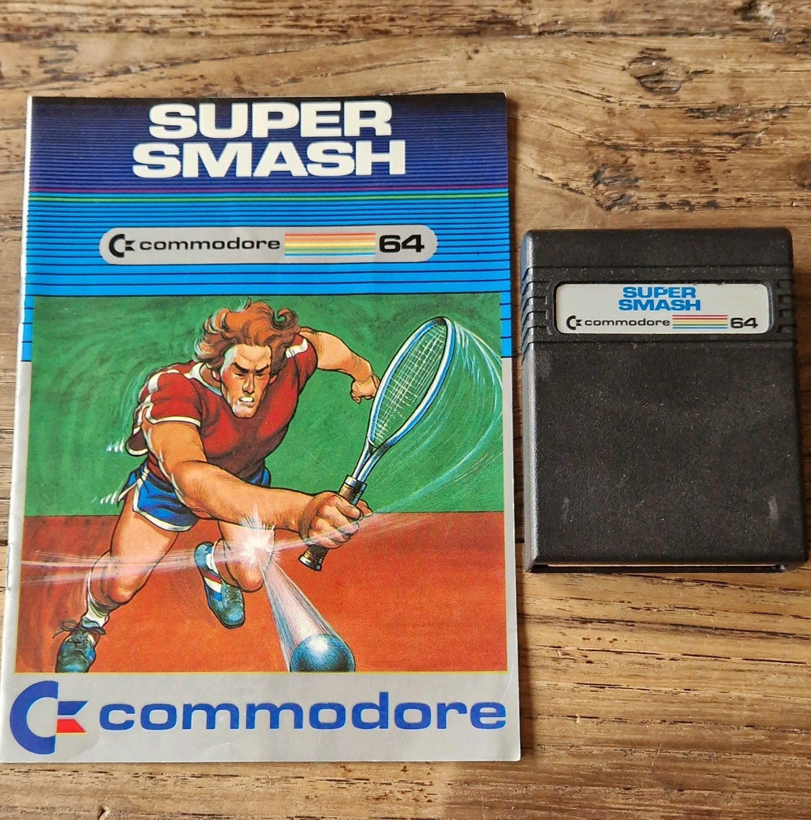 C64 cartridge, Super Smash, paddle game, soort Breakout.a, Computers en Software, Ophalen of Verzenden