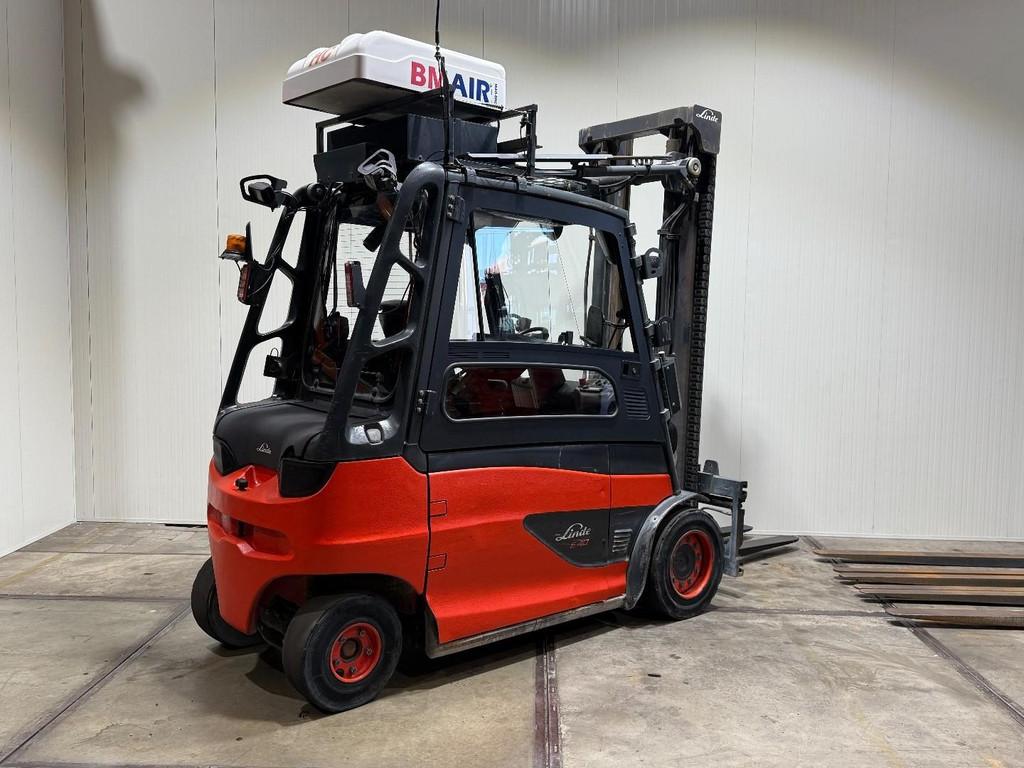 Linde E40-600 [[accu 77%]] Cabine Vorkversteller Sideshift A, Tot 1000 kg, Elektrisch, Heftruck, Linde