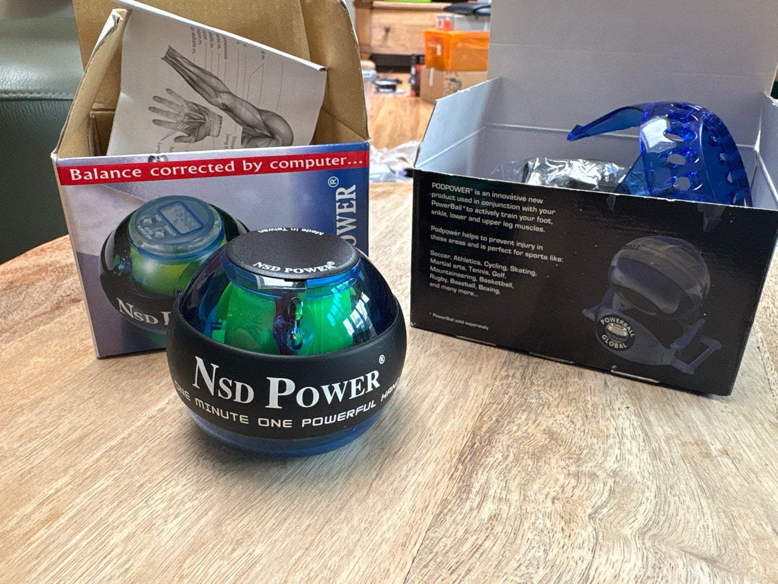 NSD Power Hand Spinner - Kracht en Grip Trainer, Ophalen of Verzenden, Zo goed als nieuw