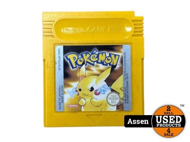 Pokémon Yellow Version Nintendo Game Boy Game, Spelcomputers en Games, Pokemon, Zo goed als nieuw, Support@pokemon.com, The PokÃ©mon Company
Roppongi Hills Mori Tower 8F
6-10-1 Roppongi, Minato-ku
Tokyo 106-6118
Japan