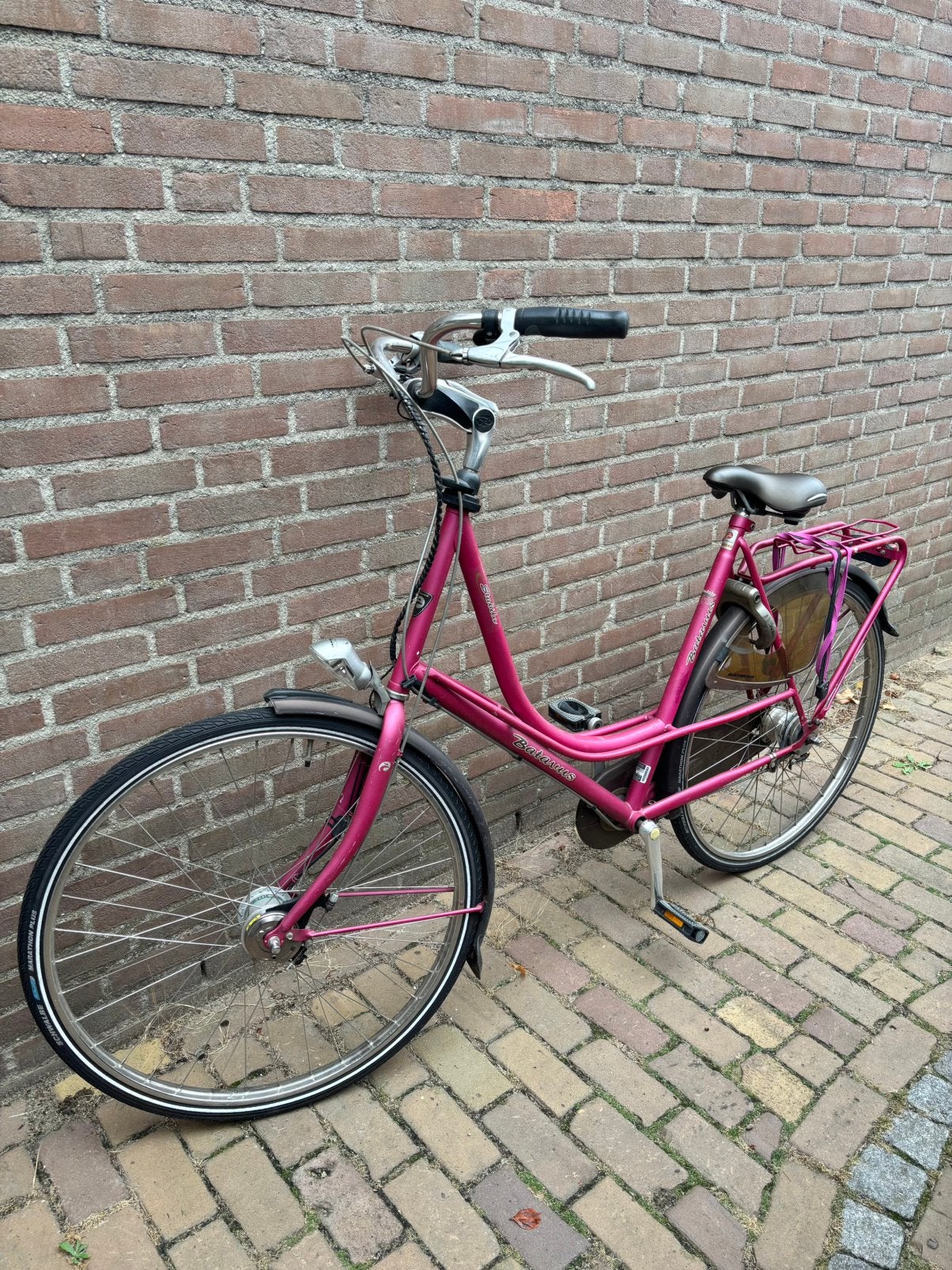 Roze Batavus Stabilo fiets, Ophalen, Gebruikt, Batavus, Versnellingen