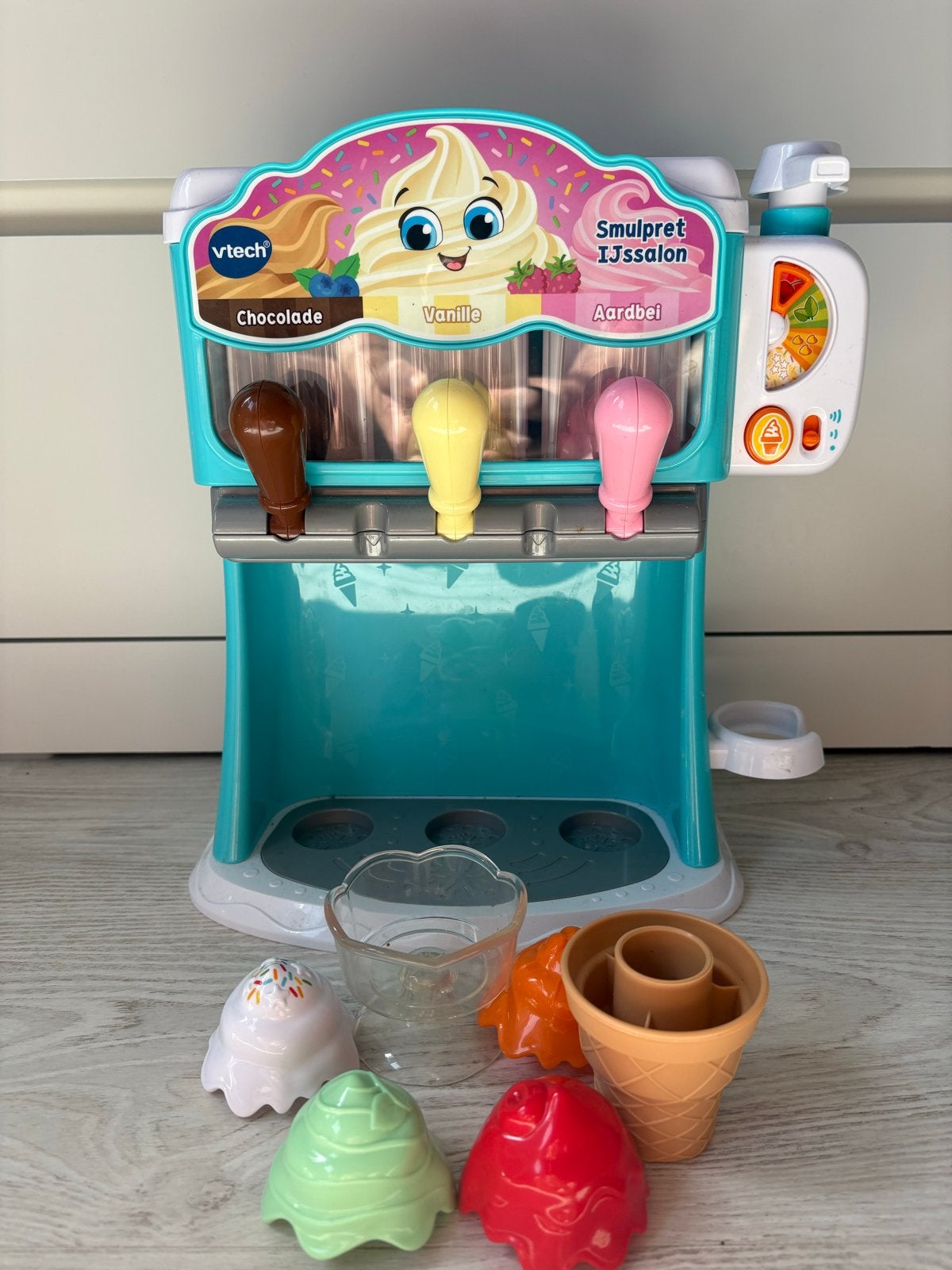 Vtech Smulpret IJssalon - Interactief Speelgoed, Ophalen of Verzenden, Zo goed als nieuw, Jongen of Meisje