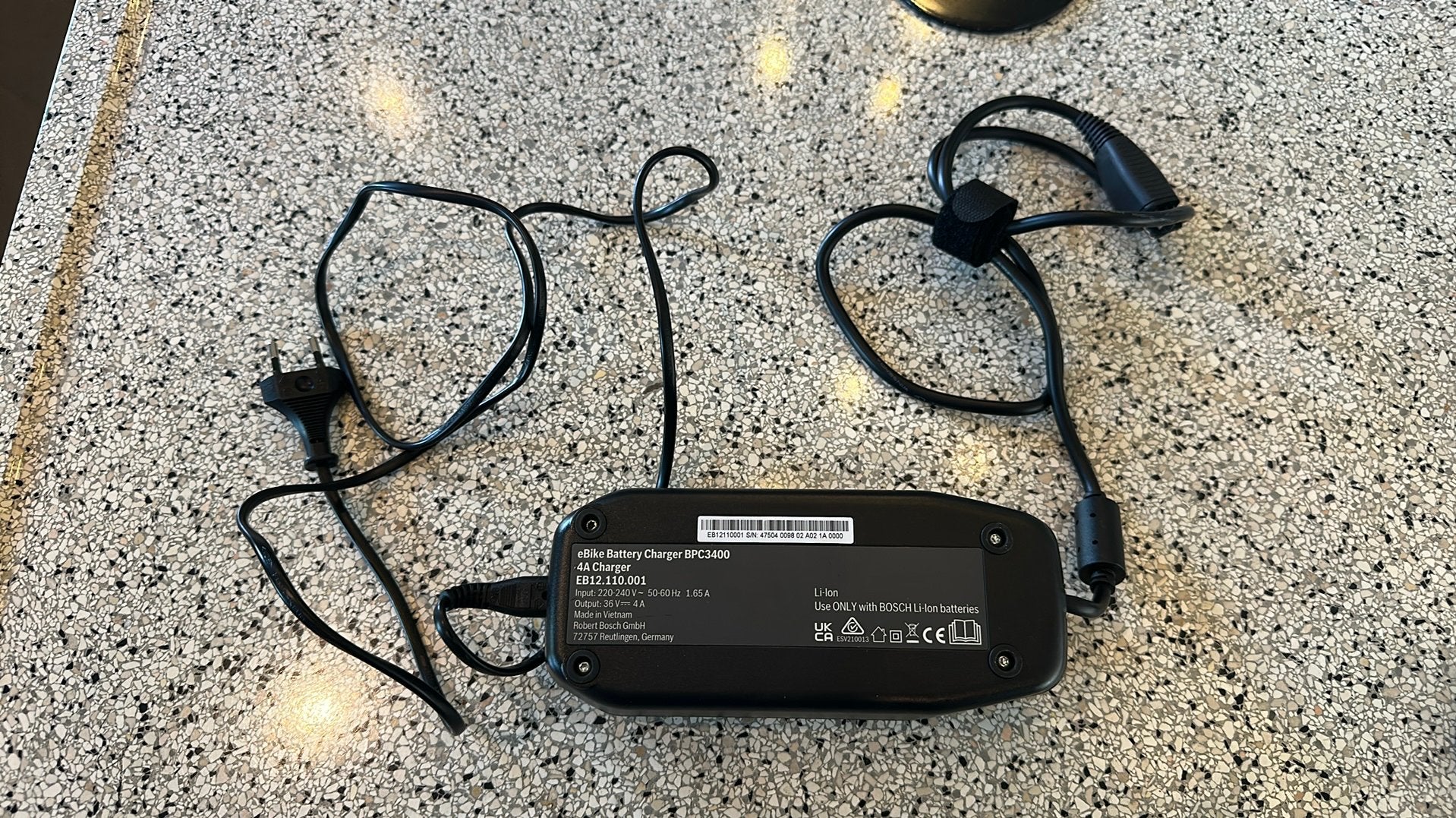 Originele Bosch eBike Standard Charger 4A (BPC3400), Ophalen, Zo goed als nieuw