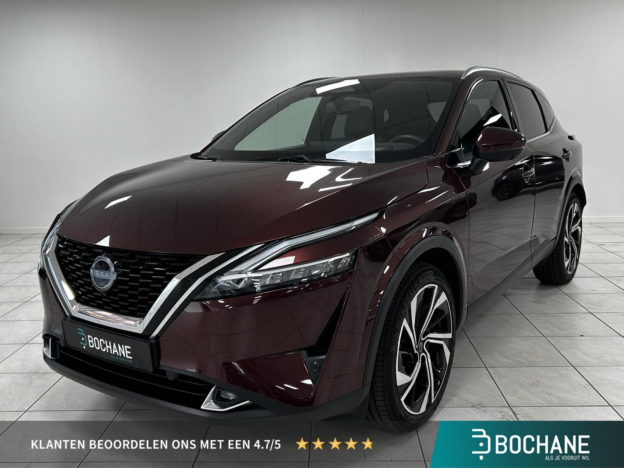 Nissan Qashqai 1.3 MHEV Xtronic Tekna Plus | Panoramoadak |, Auto's, Nissan, Met garantie (alle), Bedrijf, Qashqai, Onderhoudsboekje