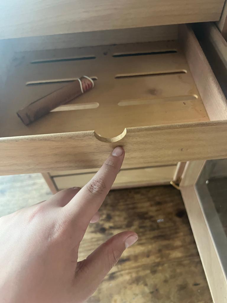 Luxe Sigaren Humidor met Lades en Hygrometer, Verzamelen, Ophalen of Verzenden, Gebruikt, Overige typen