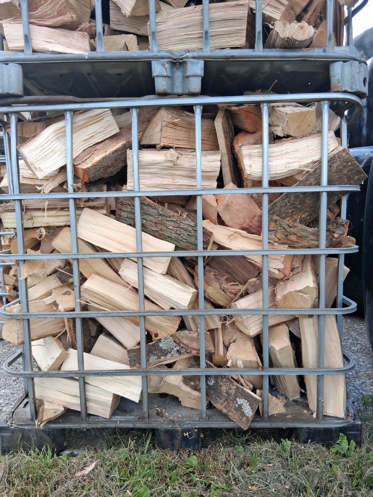 Mooie haardhout mix te koop, vers gekloofd, Tuin en Terras, Haardhout, 6 m³ of meer, Ophalen, Overige houtsoorten, Blokken