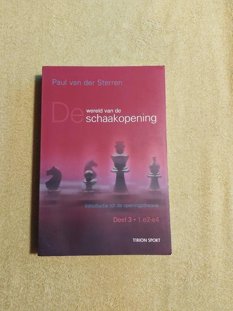 De wereld van de Schaakopening - Paul van der Sterren., Boeken, Ophalen of Verzenden, Zo goed als nieuw, Watersport en Hengelsport