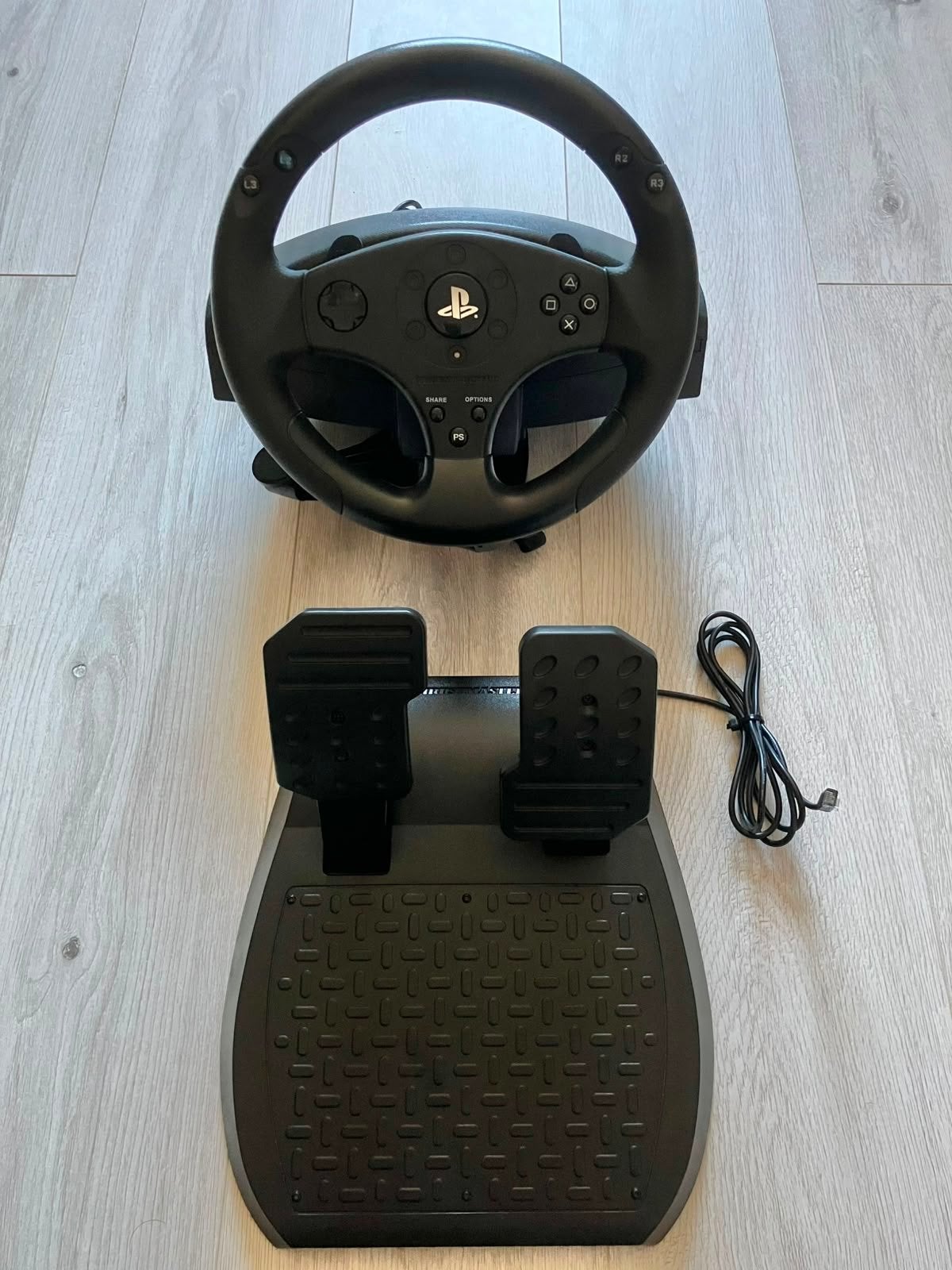 Thrustmaster T80 Racestuur + Pedalen | PS3 PS4 PS5 PC, Ophalen of Verzenden, Zo goed als nieuw, Stuur of Pedalen, PlayStation 4