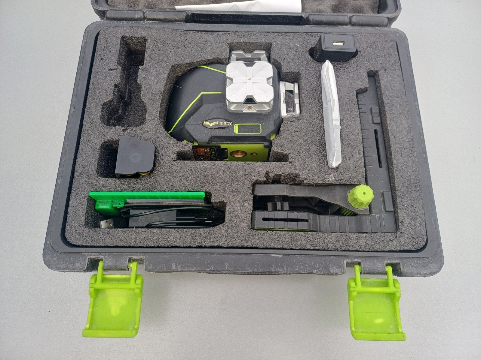 Birdy Laser Waterpas Groen Licht 360 Graden, Ophalen of Verzenden, Gebruikt