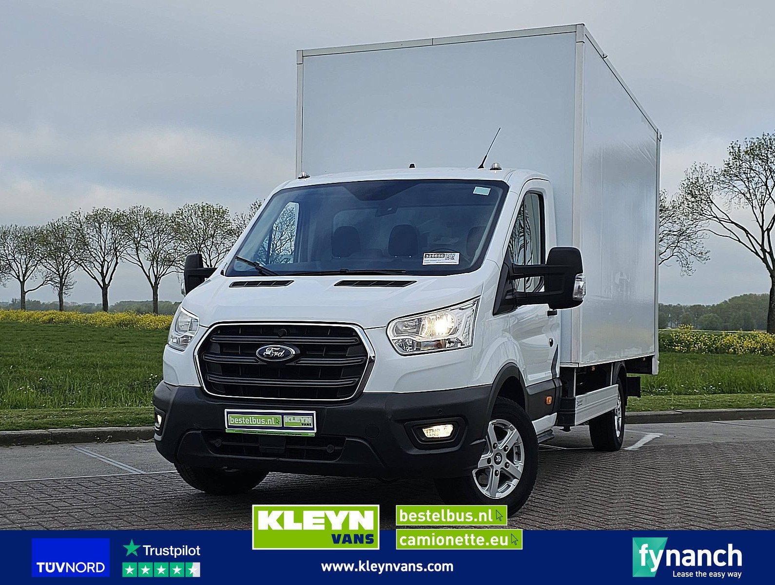 FORD TRANSIT 2.0 bakwagen laadklep !, Gebruikt, Euro 6, 129 pk, Wit