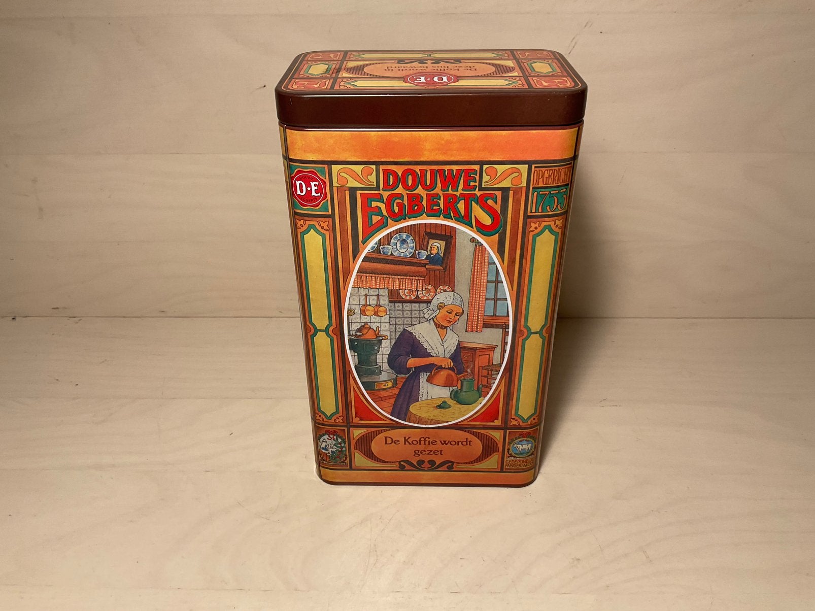 Douwe Egberts koffiebus de koffie wordt gezet …., Ophalen of Verzenden, Gebruikt, Koffie, Douwe Egberts