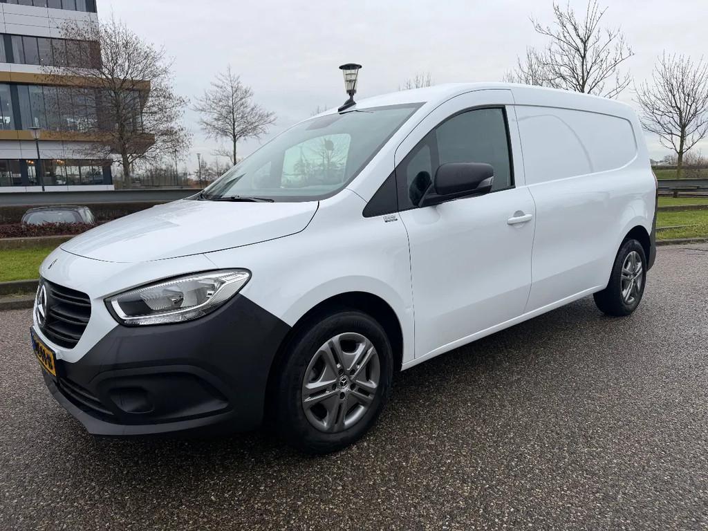 Mercedes-Benz Citan 110CDI L2H1 PRO Automaat Airco Cruisecon, Auto's, Bestelauto's, Gebruikt, Euro 6, Wit, Bedrijf
