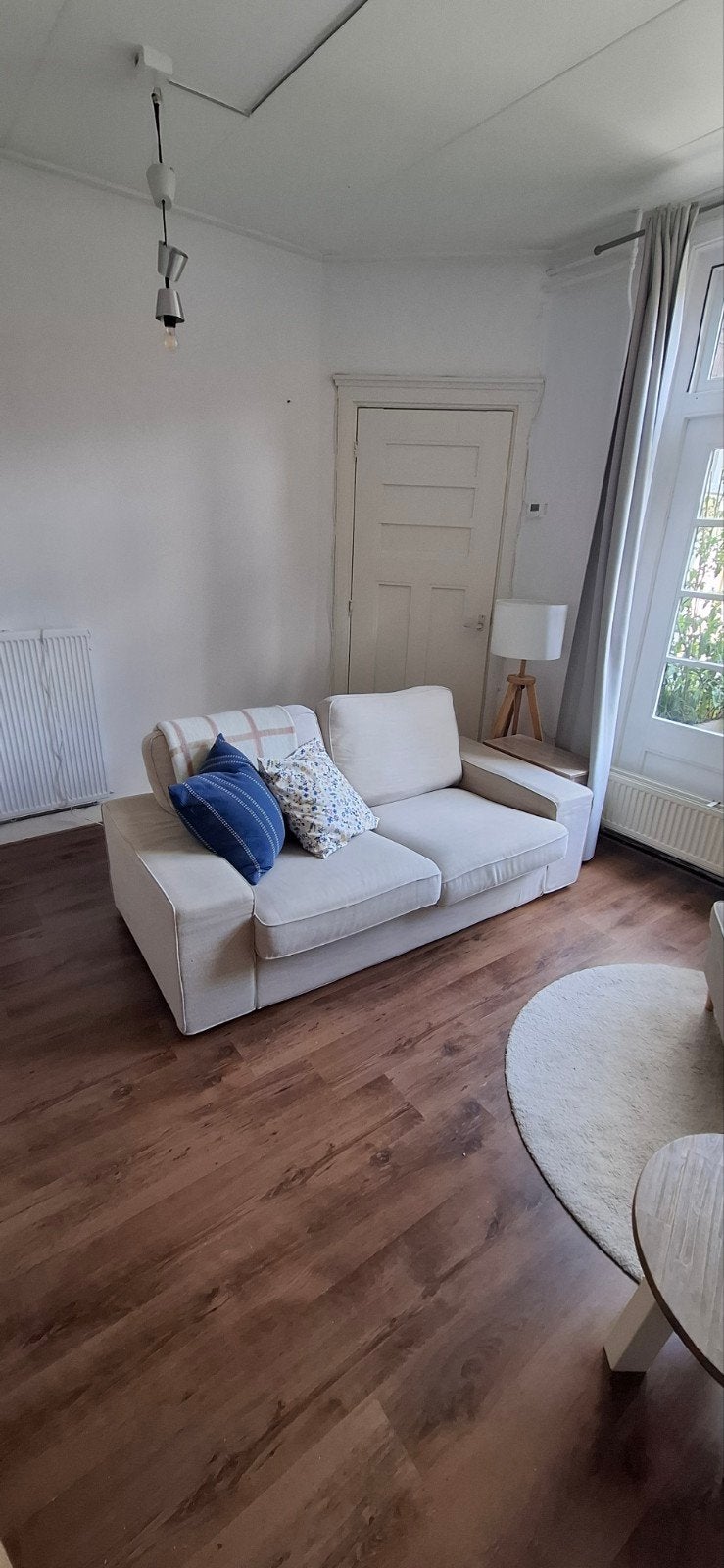 Ikea Kivik 2,5 persoons bank crème, 150 tot 200 cm, Tweepersoons, 75 tot 100 cm, Ophalen of Verzenden