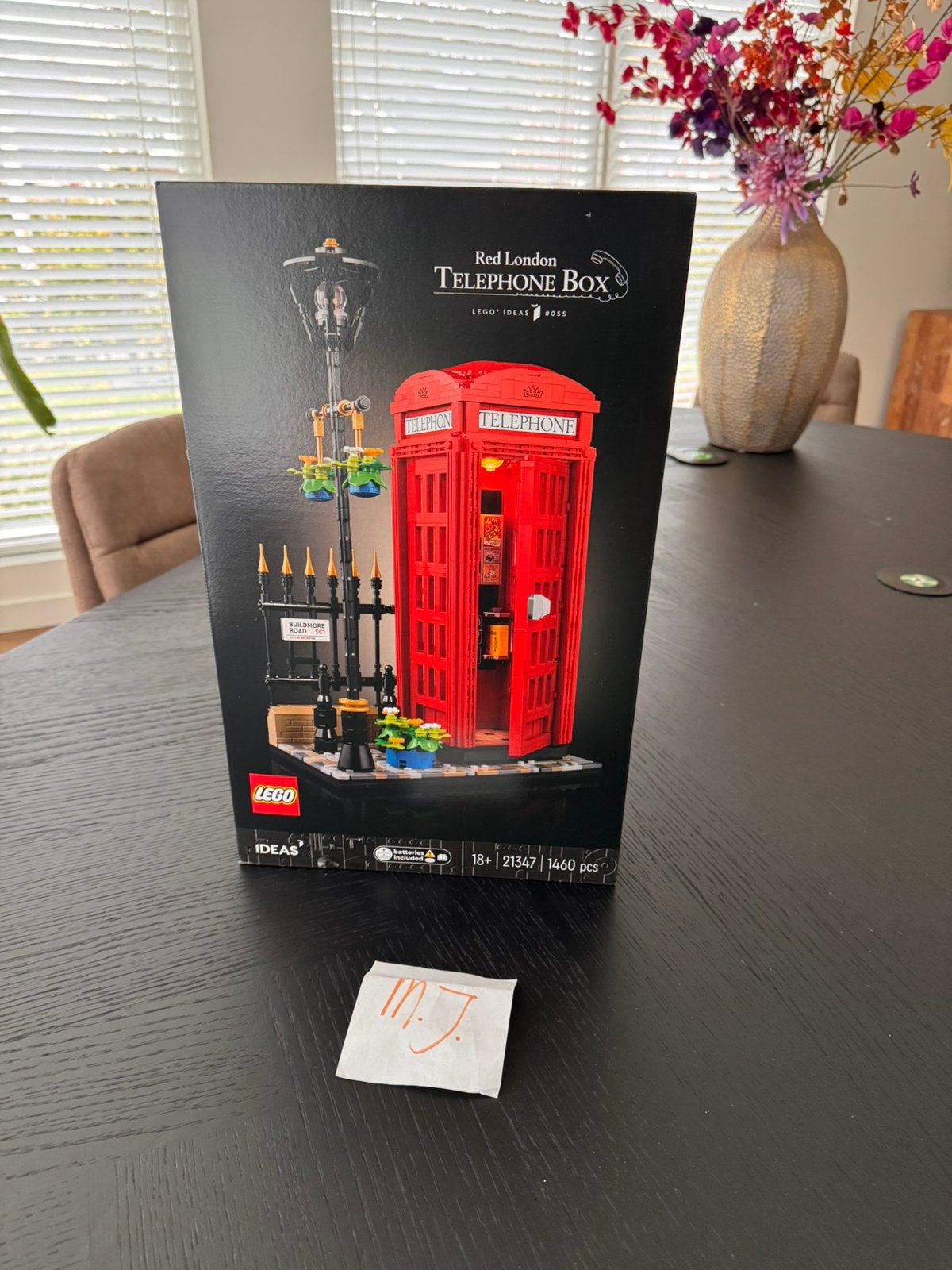 LEGO 21347 Telephone box - NIEUW, Ophalen, Lego, Nieuw, Ideas