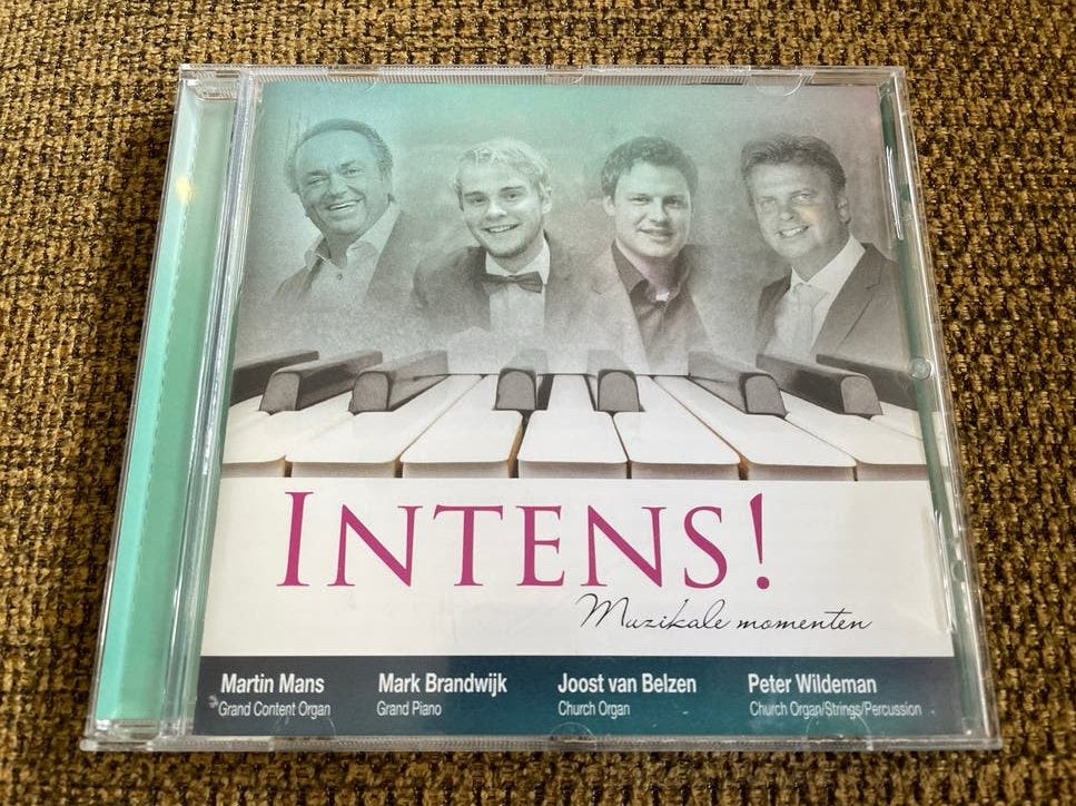 Intens! Muzikale momenten - cd met orgel en piano, Cd's en Dvd's, Orgel, Ophalen of Verzenden, Zo goed als nieuw, Inclusief boekje