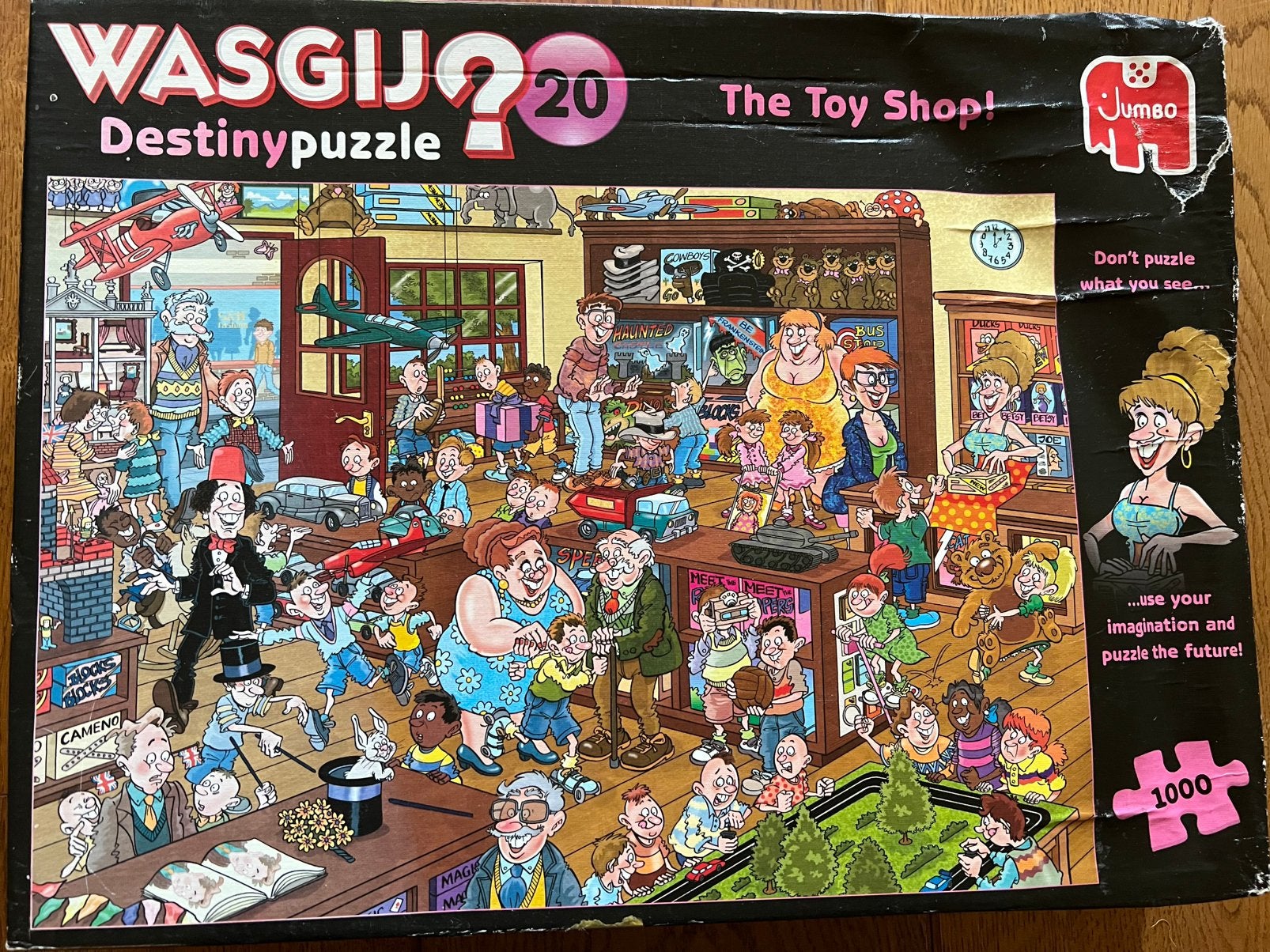 Wasgij The Toy Shop, Ophalen of Verzenden, 500 t/m 1500 stukjes, Zo goed als nieuw