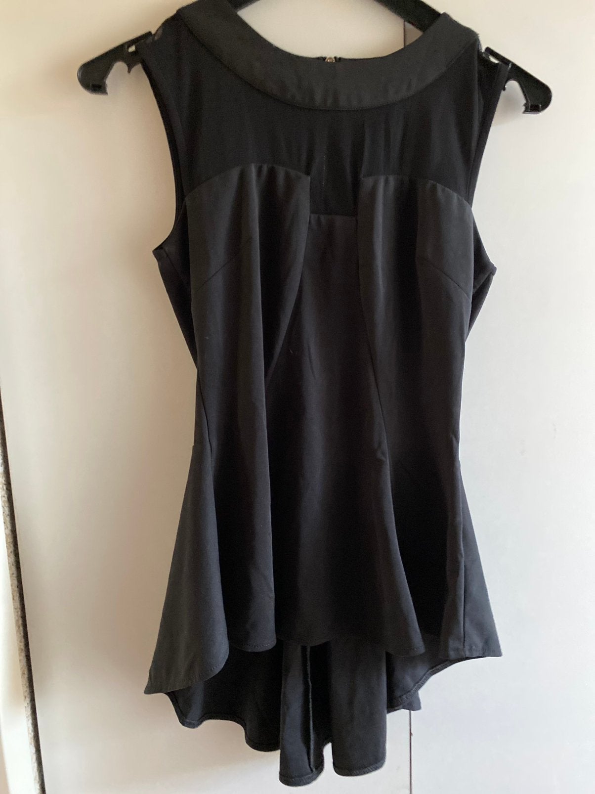 Elegante top voor feestje (Drole de Copine, mt S), Maat 38/40 (M), Zwart, Ophalen of Verzenden, Zo goed als nieuw