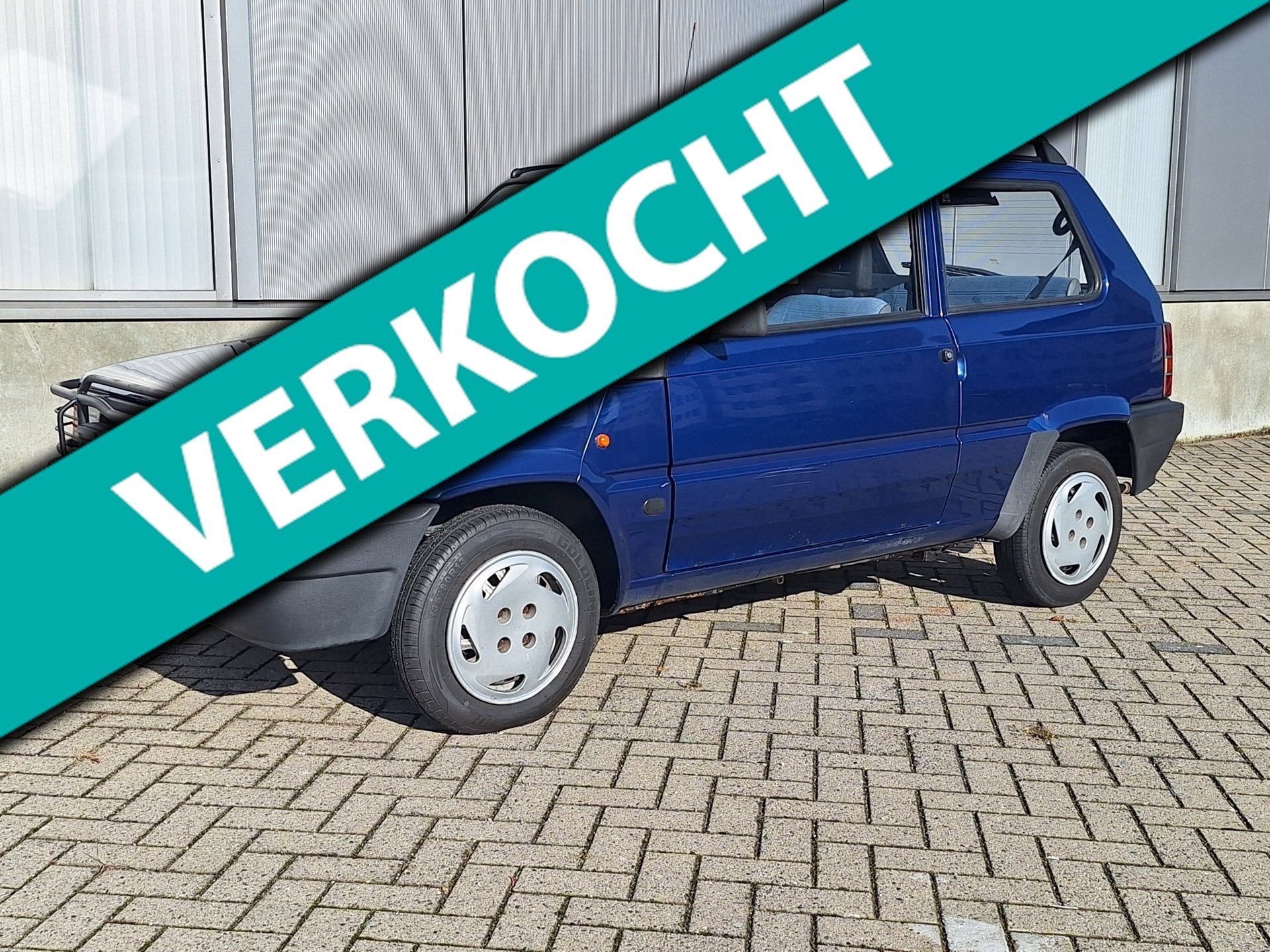 Fiat Panda 1.1 Young -VERKOCHT-, Auto's, Voorwielaandrijving, Stof, Blauw, Origineel Nederlands