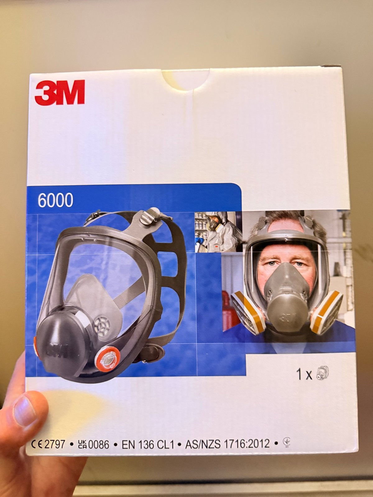 3M Volgelaatsmasker 6000 Serie - Nieuw, Ophalen of Verzenden, Nieuw, Volgelaatsmaskers