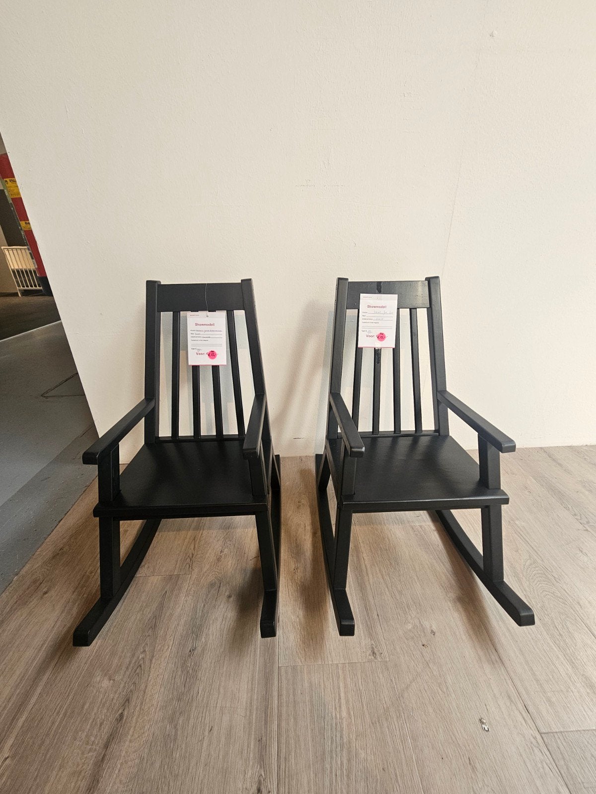 Kidsmill Junior schommelstoel, zwart, Kinderen en Baby's, Kinderstoelen, Ophalen, Zo goed als nieuw, Overige typen