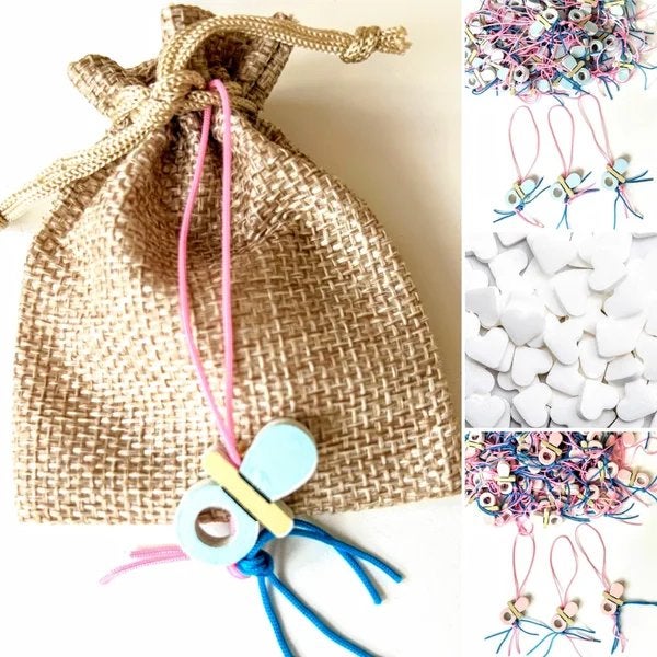 Houten gelukspoppetjes speentje toze of blauw, Nieuw, Meerkleurig, Info@sweet-one.nl, Struikheide 64, 3069lj,Rotterdam