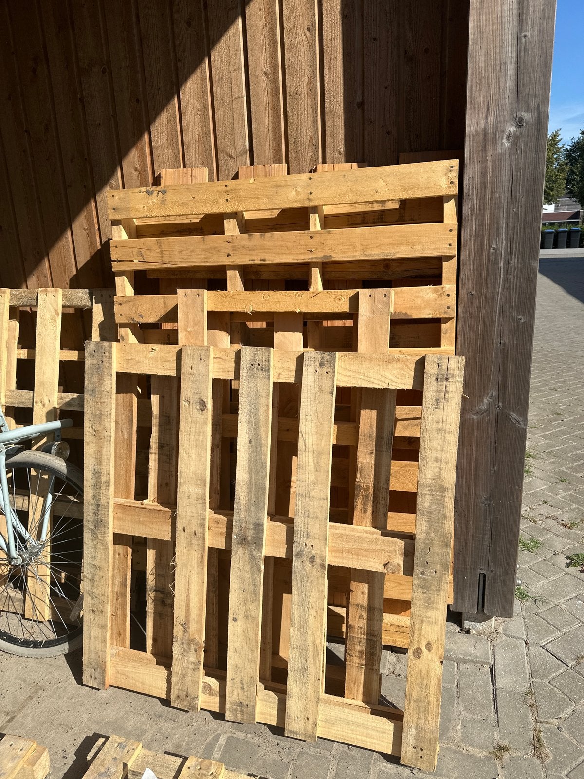 Pallets gratis, Ophalen, Overige houtsoorten, Minder dan 200 cm, Pallet