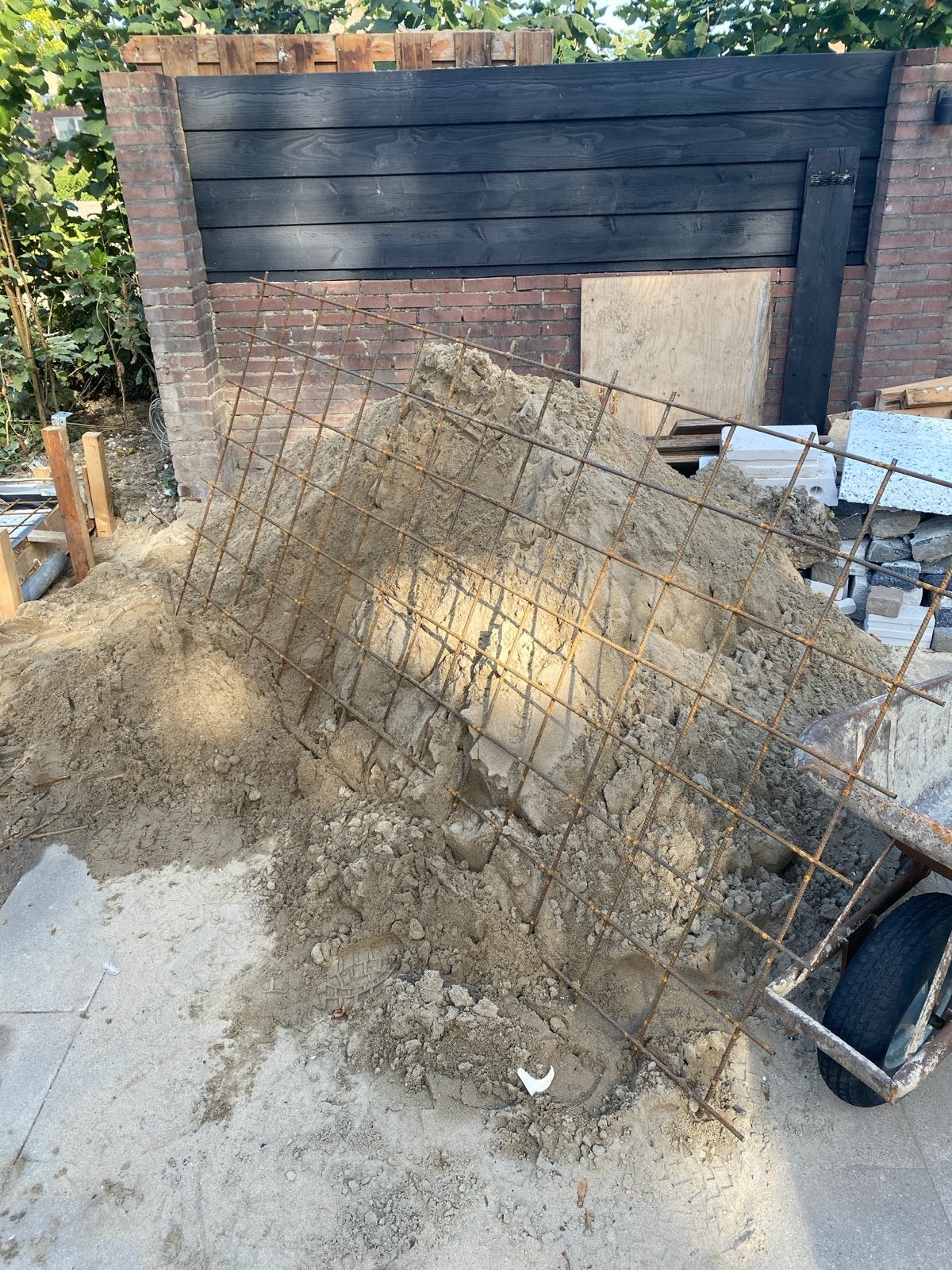 Betonmat 8mm dik, 2.2 x 1.1m, Ophalen, Gebruikt, Overige typen