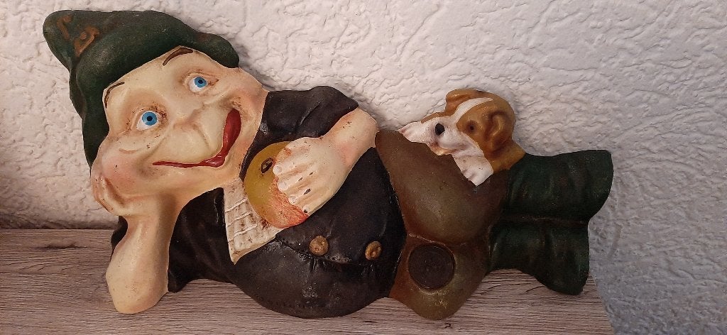 laven efteling gietijzeren deurstoppers, Ophalen of Verzenden, Zo goed als nieuw, Beeldje of Poppetje