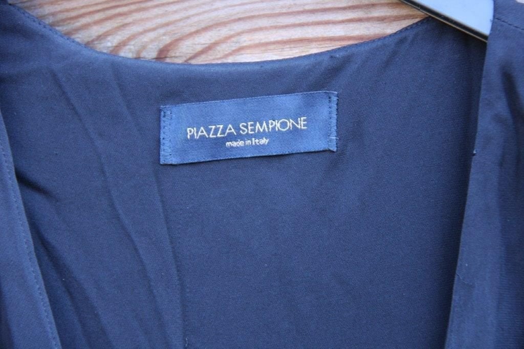 Jurk zwart Piazza Sempione mt it44 (EU38) Vaste prijs, Kleding | Dames, Maat 38/40 (M), Piazza Sempione, Zwart, Ophalen of Verzenden