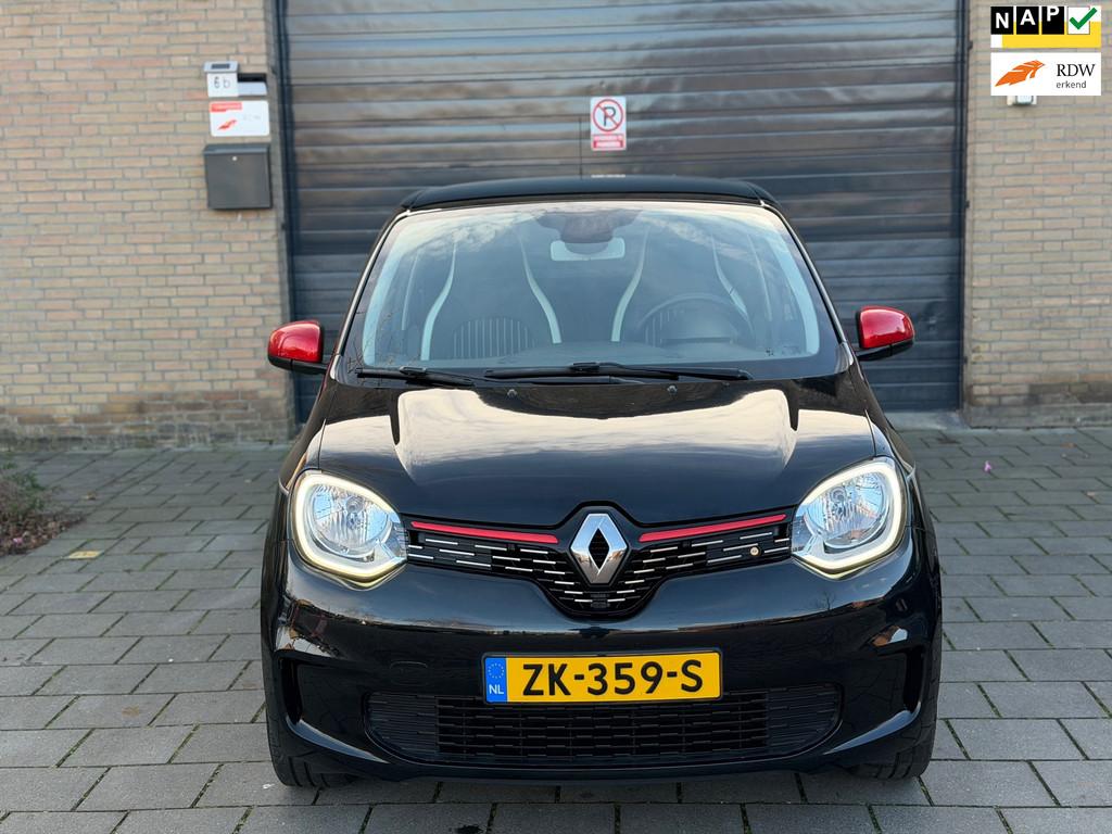 Renault Twingo 1.0 SCe Intens Airco Cruise Leder LMV Carplay, Gebruikt, 4 stoelen, Parkeersensor, Zwart