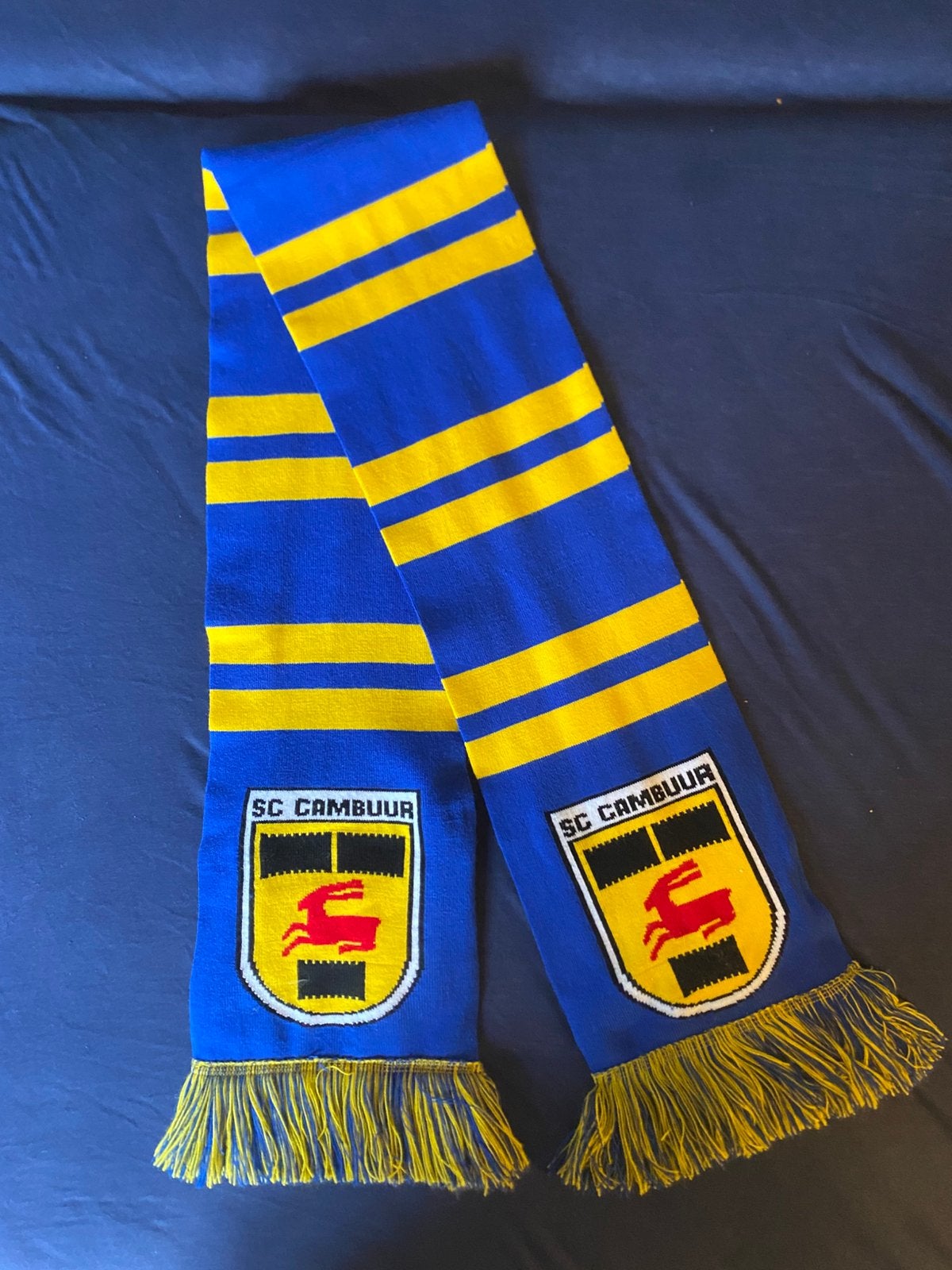 SC Cambuur football scarf, Ophalen of Verzenden, Zo goed als nieuw