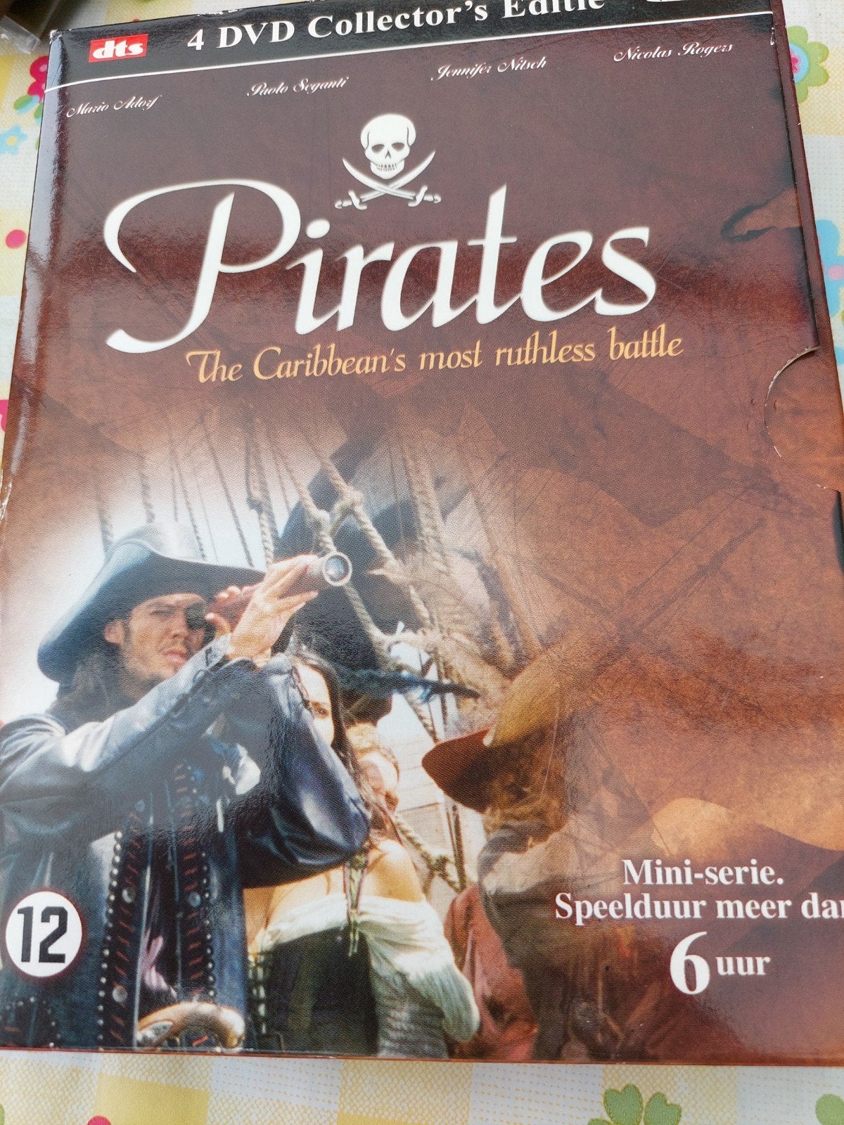 Pirates: The Caribbean's Most Ruthless Battle (4 DVD), Nederlands, Actiethriller, Ophalen of Verzenden, Inclusief doosje