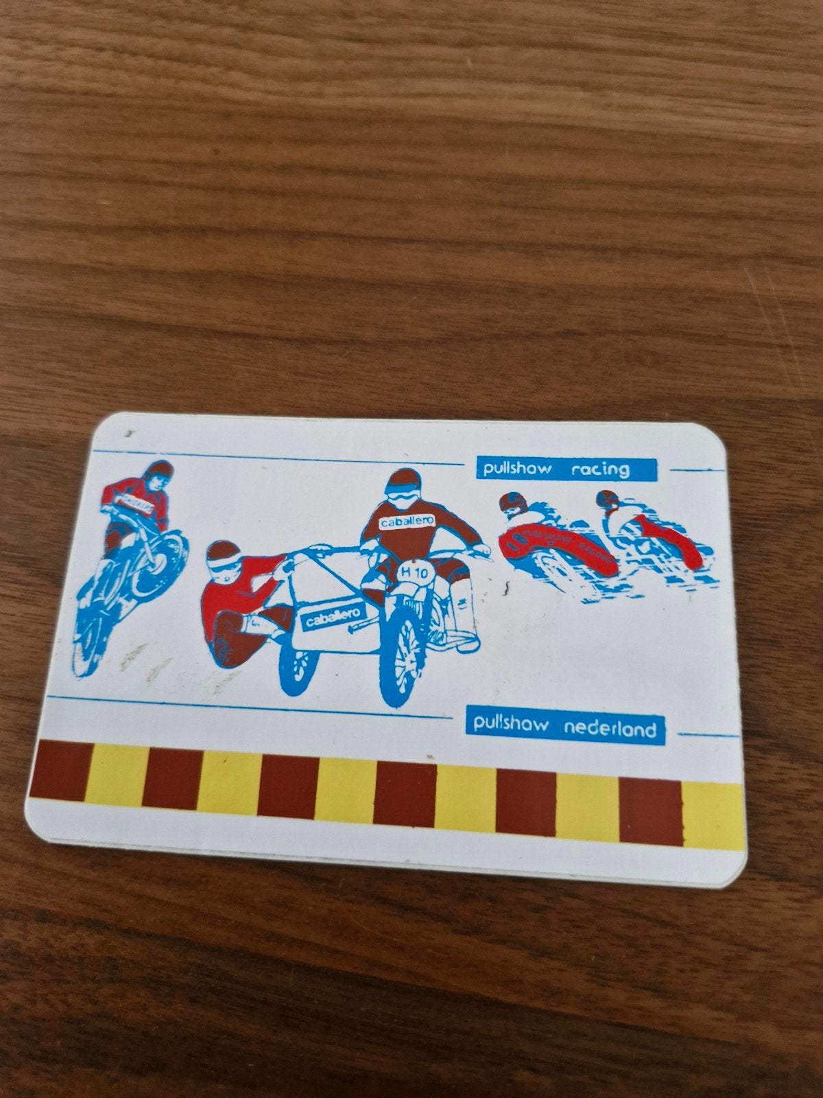 004 Vintage Pullshow Racing Sticker - Caballero H10, Ophalen of Verzenden