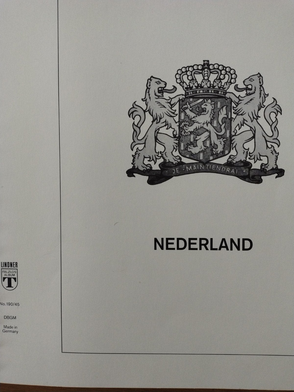Lindner album 1940 t m. 1966, Postzegels en Munten, Ophalen of Verzenden
