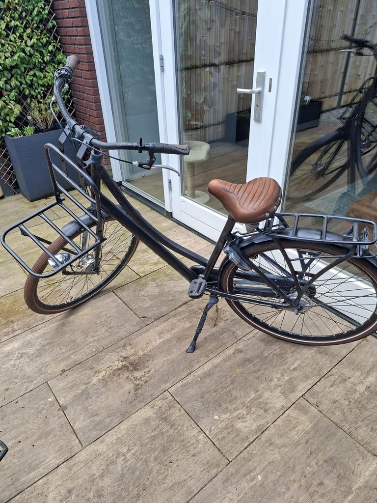 Thompson meisjesfiets (framemaat 50 cm 28inch)- Zwart, Fietsen en Brommers, Fietsen | Meisjes, Gebruikt, 26 inch of meer, Ophalen of Verzenden