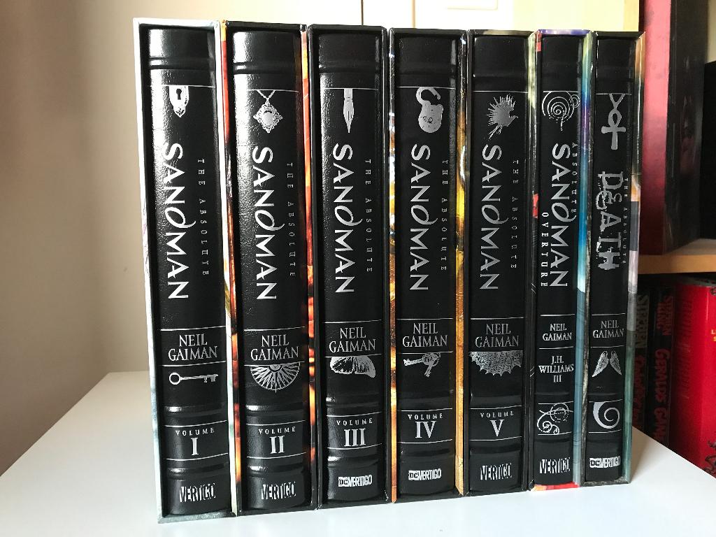 Absolute Sandman Vol. 1-5 + Overture + Death, Boeken, Strips | Comics, Nieuw, Complete serie of reeks, Amerika, Ophalen of Verzenden