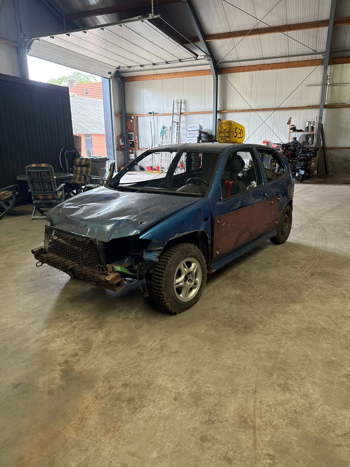 Volkswagen polo crossauto, Ophalen