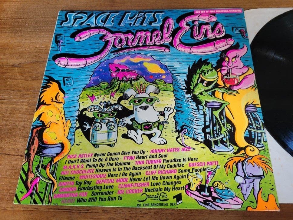 Formel 1 - Space Hits (Duitse verzamel LP), Cd's en Dvd's, Ophalen of Verzenden, Gebruikt, Pop, LP