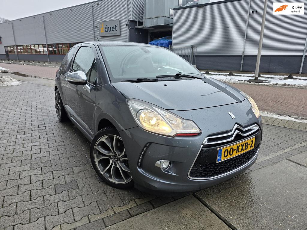 Citroen DS3 1.6 THP Sport Chic Clilma Camera Leer Stoelverwa, Auto's, Euro 5, 15 km/l, 4 cilinders, 150 pk