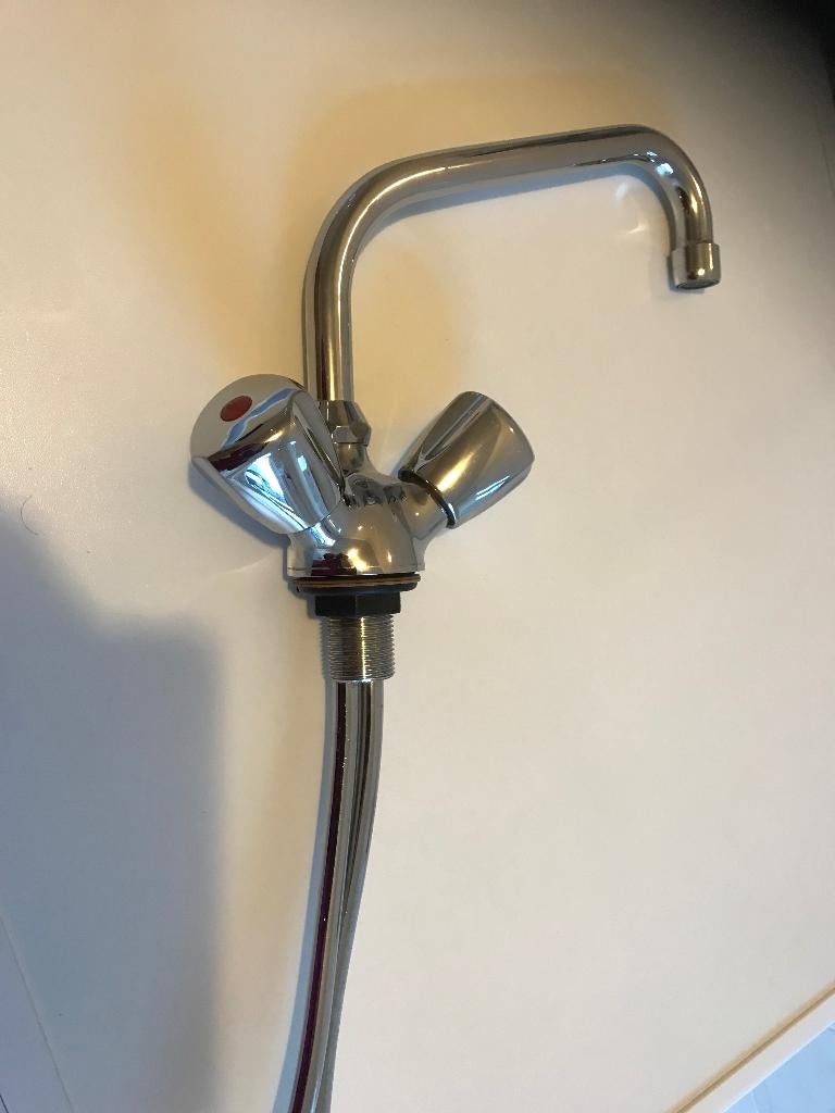 Te koop degelijke keukenkraan, Zo goed als nieuw, Minder dan 100 cm, 25 tot 50 cm, 50 tot 100 cm