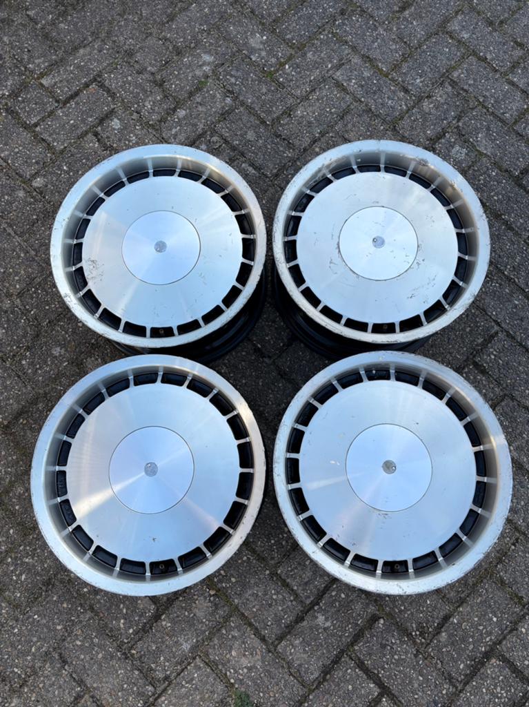 Zeldzame 16” ATS velgen voor Mercedes W107 W123 W126, Auto-onderdelen, Ophalen, Gebruikt, Velg(en), 16 inch